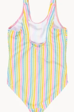 Girls Mirage Stripe One Piece