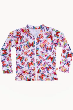 Girls Miss Aloha Long Sleeve Suntop