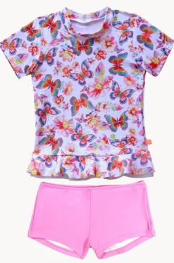 Girls Miss Aloha Suntop Set