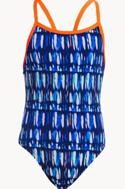 Girls Perfect Teeth Single Strap One Piece
