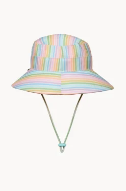 Girls Rainbow Classic Bucket Sunhat