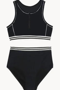 Girls Summer Tribe Zip Crop Set