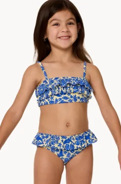 Girls Sun Swell Frill Crop Set