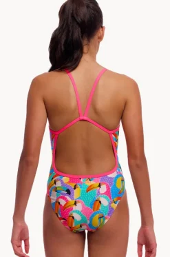 Girls Tou By Tou Single Strap One Piece