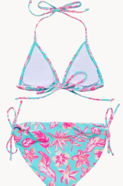 Girls Tropical Glow Tri Set