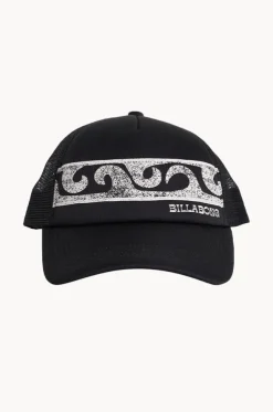 Girls Wave Fade Trucker Cap