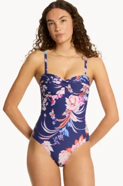 Indochine Twist Bandeau One Piece