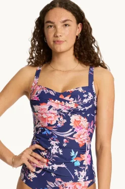 Indochine Twist Front Tankini Separate