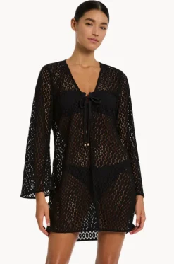 Jetset Stretch Lace Kaftan