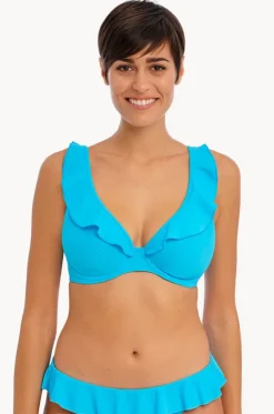 Jewel Cove G Cup Frill Plunge Bra