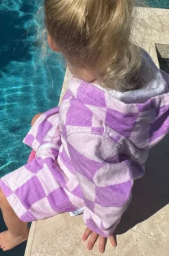 Kids Ocean Drifter Hooded Towelling Robe 3-5Y