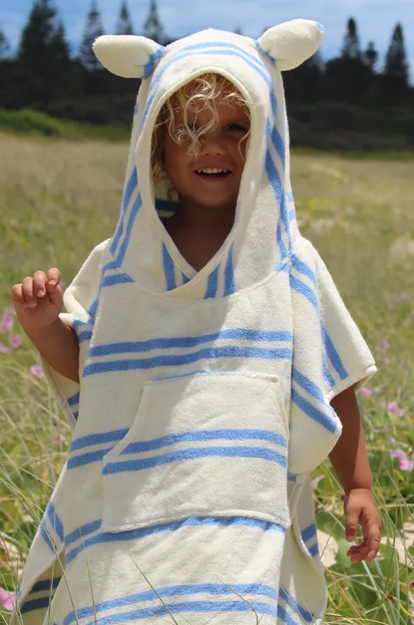 Kids Sammy The Seagull Hooded Towel