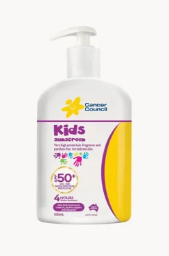 Kids Sunscreen Pump 50+ 500ml
