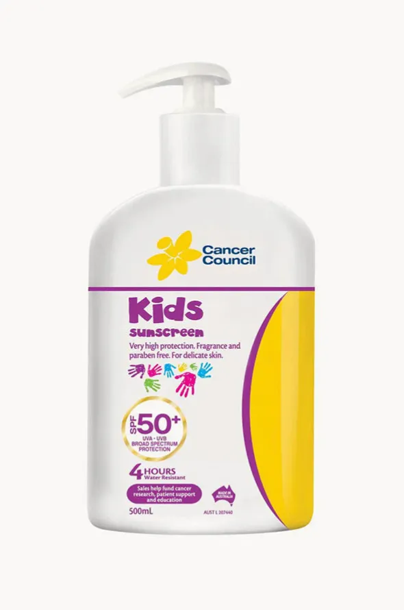 Kids Sunscreen Pump 50+ 500ml