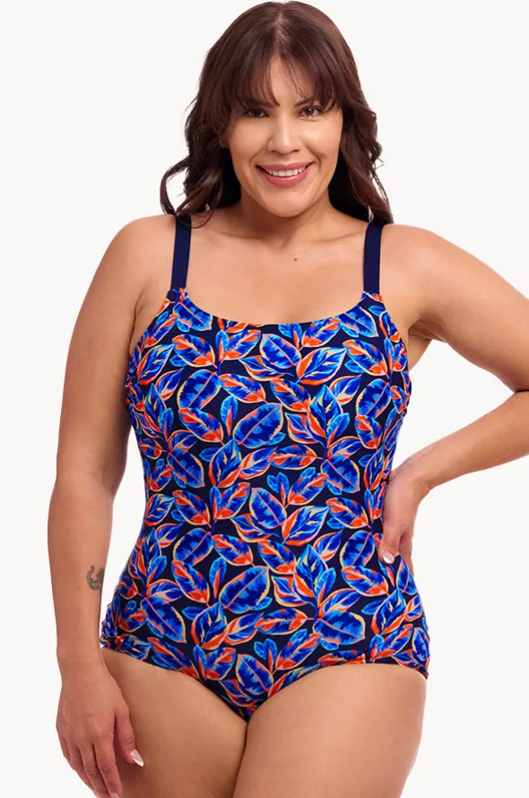 Leaf Blower Scoop Neck One Piece