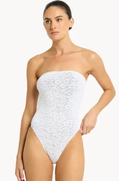 Leopard Fane Bandeau One Piece