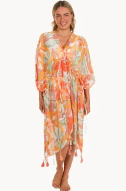 Leopard Palms Isle Dress