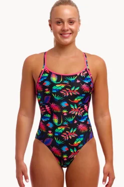 Lost Leaf Diamond Back One Piece