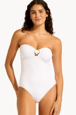 Luna Ring Front Bandeau One Piece