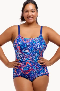 Mad Cat Scoop Neck One Piece