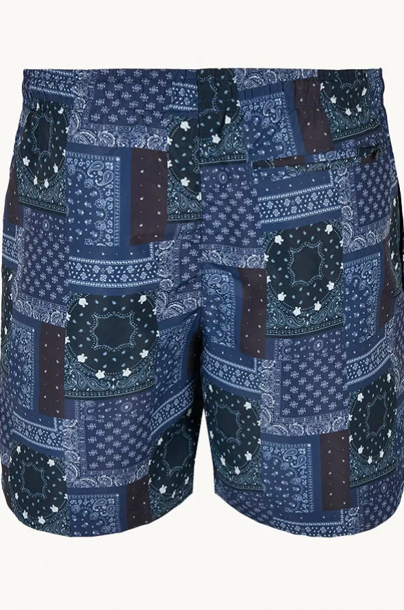 Mens Bandana Swim Short