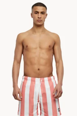 Mens Bar Stripe Swim Short