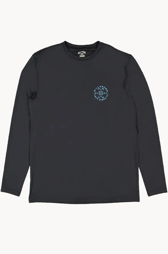 Mens Big Wave Daz Long Sleeve Suntop