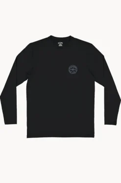 Mens Big Wave Daz Long Sleeve Suntop