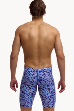 Mens Blue Bits Jammer