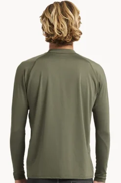 Mens Boxed Arch Long Sleeve Suntop