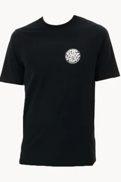 Mens Icons Of Surf Short Sleeve Rash Top