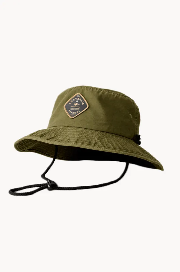 Mens Road Trippin Mid Brim Hat