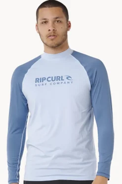 Mens Shock Long Sleeve Suntop