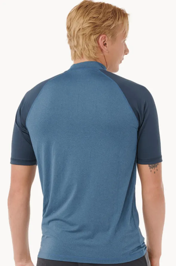Mens Shock Short Sleeve Suntop