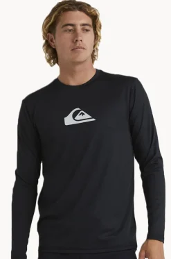Mens Solid Streak Suntop