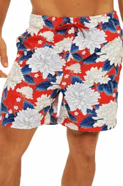 Mens Spring Blossom Swim Short