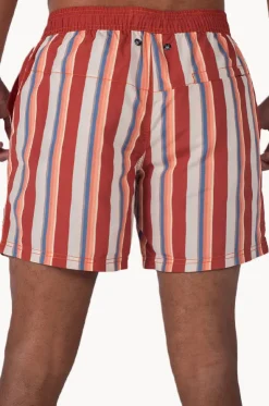 Mens Tabasco Stripe Boardshort