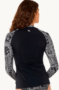 Mermaid Beach Long Sleeve Suntop