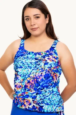 Mermaids Cove Blouson Tankini Separate +