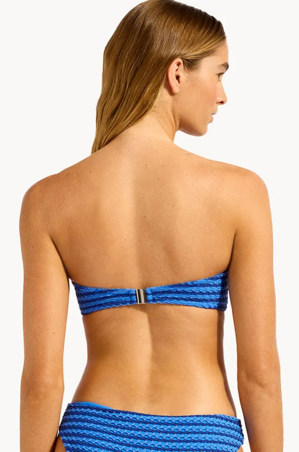 Mesh Effect Bustier Bandeau