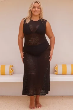 Mesh Maxi Dress
