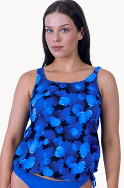 Midnight Island Blouson Tankini Separate +