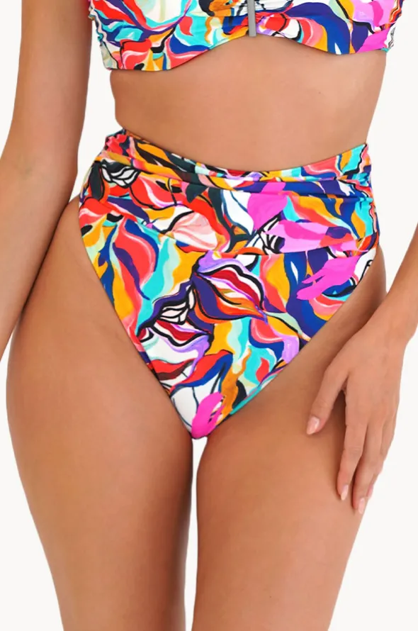 Nadia High Leg Gathered Pant