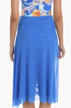 Plain Mesh Frill Skirt