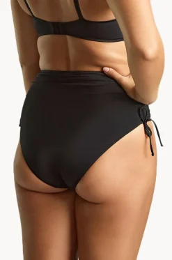 Plain Midi Gathered Brief