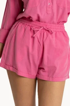 Plain Mystic Cuffed Short