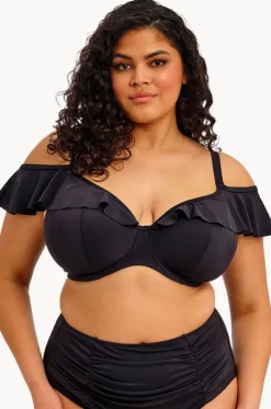 Plain Sailing G Cup Ruffle Plunge Bra
