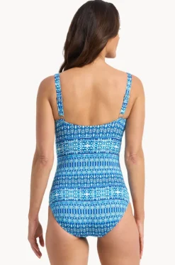 Portugal Dd/e Cup Mesh Frill One Piece
