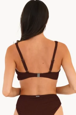 Retro Deco DD/E Cup Wrap Front Bra
