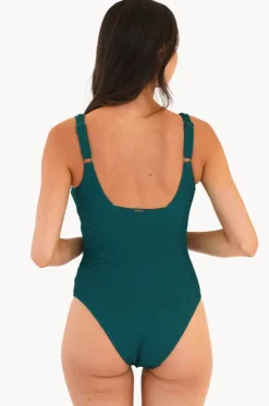 Retro Deco F/G Cup Square Neck One Piece